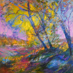 02. Pink Sky in Autumn  / Un ciel rose d’automne by Lynda Bruce
