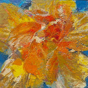Winter Garden - radiant Hibiscus by Lynda Bruce, Image 1.