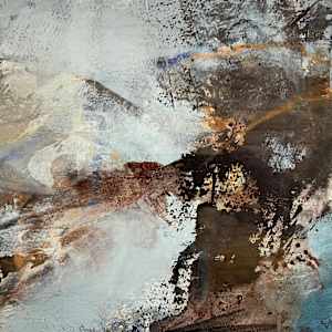 Mountain Study  3 - Water is Speaking by Joy Moore