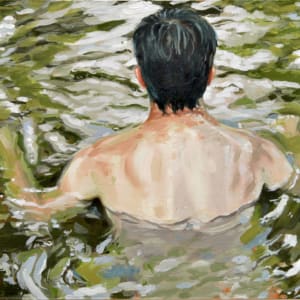 Clark wading by Justin Natividad
