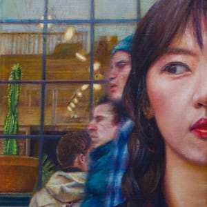 The Grass is Always Greener on the Other Side (Diptych) by Ellie Kayu NG 