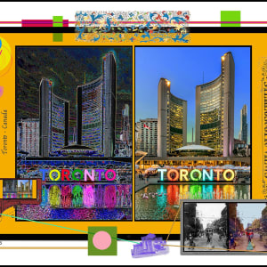 Toronto City Hall Stereograph