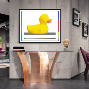 Rubber Duck Chromo by Roberto Portolese / Studio Azzurro  Image: In room view