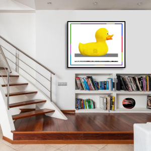 Rubber Duck Chromo by Roberto Portolese / Studio Azzurro  Image: In room view