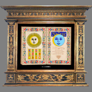 Solis et Lunae  Image: Ideas for your artwork framer for antique frames