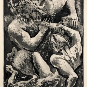 Minotaur's Death by Benton Spruance - American, 1904-1967