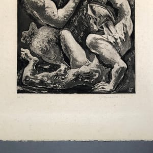 Minotaur's Death by Benton Spruance - American, 1904-1967 