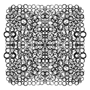 Coffee Circles (Illustration Pattern Repeat)