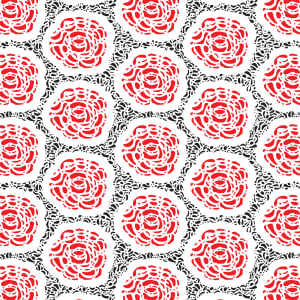 Field of Roses (Illustration Pattern Repeats) Collection 