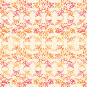 Spotted Overlapping Chevron (Illustration Pattern Repeat)