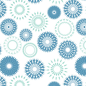 Pinwheels (Illustration Pattern Repeat) 