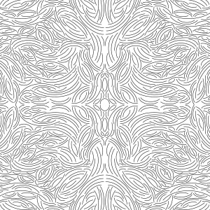 Wind Ornate (Illustration Pattern Repeat) part of Goblet Wind Pillars series