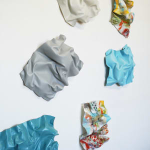 Flying Aqua Cascade by Cari Cohen 
