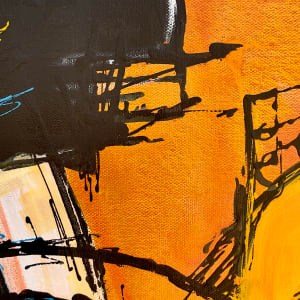 People Drinking Coffee by Sherylle Dovaston  Image: People Drinking Coffee, detail