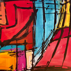 People Drinking Coffee by Sherylle Dovaston  Image: People Drinking Coffee, detail