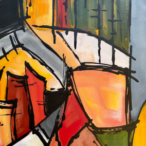 Barrack and Hay by Sherylle Dovaston  Image: Barrack and Hay, detail. 