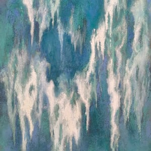 Cold as Ice-Sea Glass by Vic Mastis