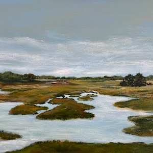 Cockle Cove Marsh by Artnova Gallery & Salt Studio