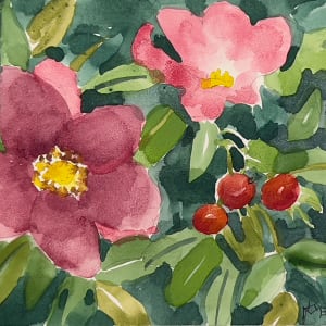 Rosa Rugosa by Artnova Gallery