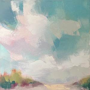 Turquoise Drift by Artnova Gallery & Salt Studio