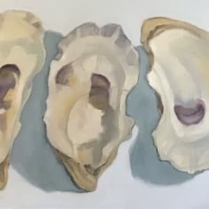 Three Large Oyster Shells by Artnova Gallery
