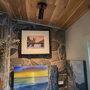 Sunset on the Sienne by Gail Knecht 