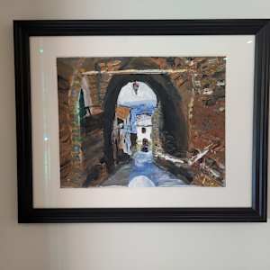 Walk through Peccioli Italy by Gail Knecht 