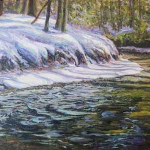 Winter Shadows- Butler Creek Brighton by Gail Knecht, Image 1.