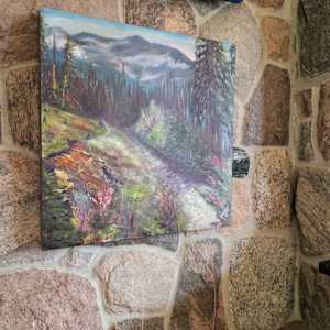 Stroll in the Kootenay Mountain Meadows by Gail Knecht 