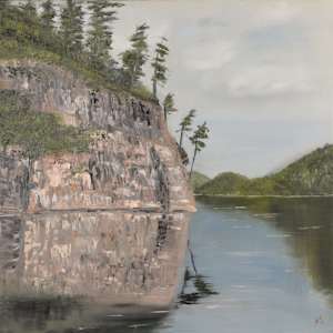 Tranquility at Gros Cap, Mississaugi River. by Gail Knecht, Image 3.