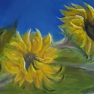 Reaching for Peace - Ukraine by Gail Knecht  Image: Reaching for the sky