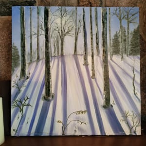 Winter Walk in the Glen by Gail Knecht 