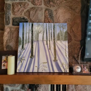 Winter Walk in the Glen by Gail Knecht 