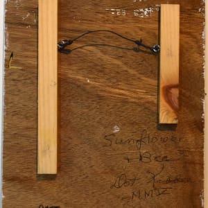 Sunflower and Bee by Dot Kibbee 