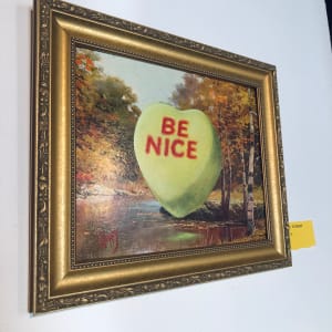 BE NICE by Hoppy Highhat by Derek Gores Gallery 