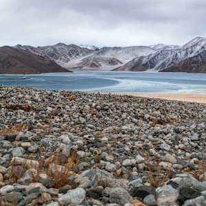 Frozen Lake by Aashish Chandratreya