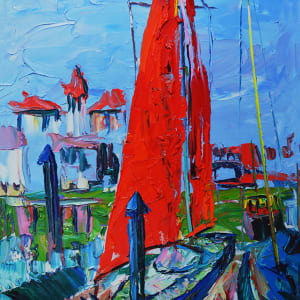 Red Sail by Nikol Aghababyan