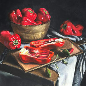 Peppers by Irina Anikeeva