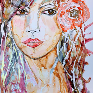Encantar - Ink and Pen by Julianna Aparicio-Curtis