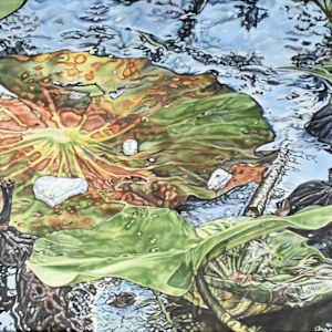 One Hot Lily Pad by Gwendalin Aranya