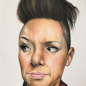 Self Portrait-Colour by Jessica Archer