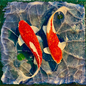 Coy Koi by Lorna Barth