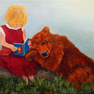 Bearly Reading by Cyndy Beardsley