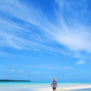 Aitutaki Lagoon, Cook Islands by Debra Behr