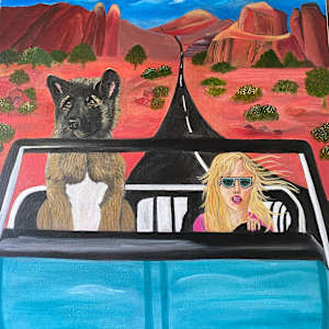 Best Friends...Road Trip in Sedona by Christine Bowen