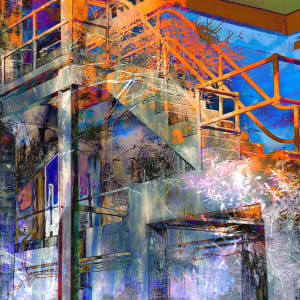 (Dark) At the Top of the Stairs by Brian Hallas