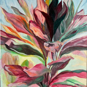 Ti Leaves by Jackie Pias Carlin