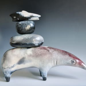 Singing Fish Stack with Pangolin by Carol Horst