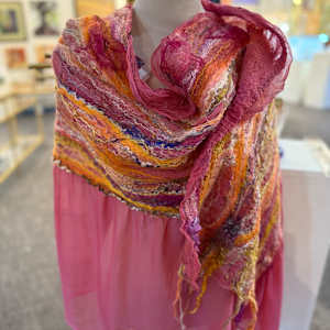 Sunset Shawl by Kimber Chin
