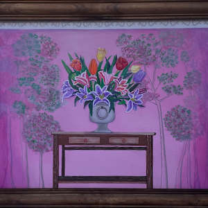 Floral Foyer by Christine Cisneros
